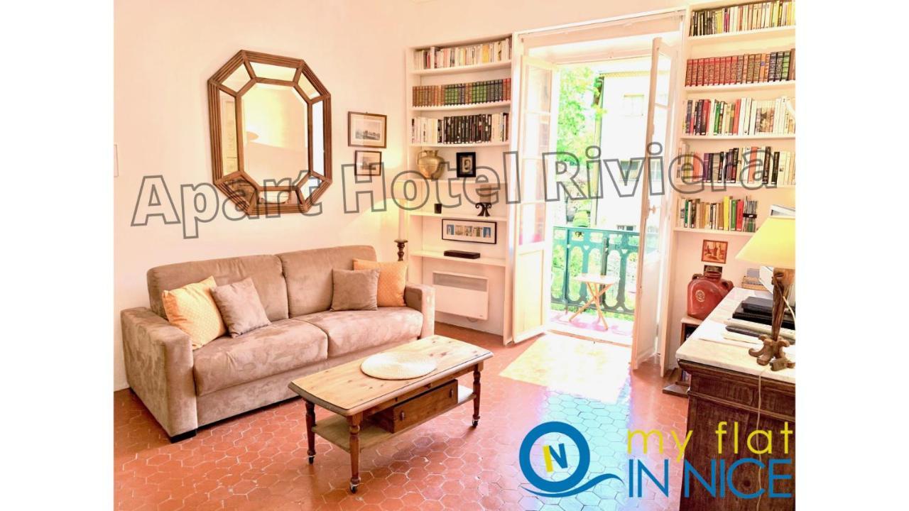 Aparthotel Riviera - Balcon Honore 1 - Old Town - 5 Mn Promenade Des Anglais Et Plage - Charme Absolu - Appartement 2 Pieces Avec Balcon Ac - Vue Mer Et Ville Nice Eksteriør bilde