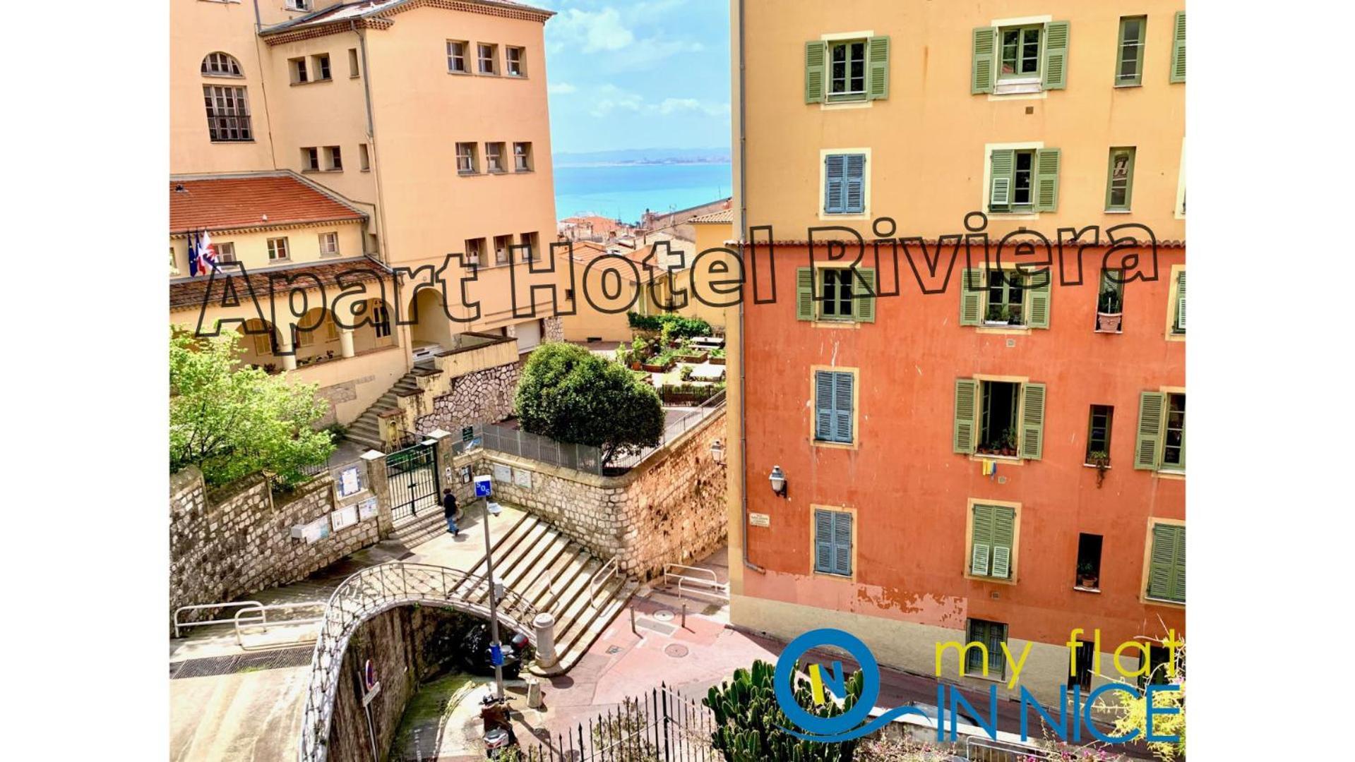 Aparthotel Riviera - Balcon Honore 1 - Old Town - 5 Mn Promenade Des Anglais Et Plage - Charme Absolu - Appartement 2 Pieces Avec Balcon Ac - Vue Mer Et Ville Nice Eksteriør bilde